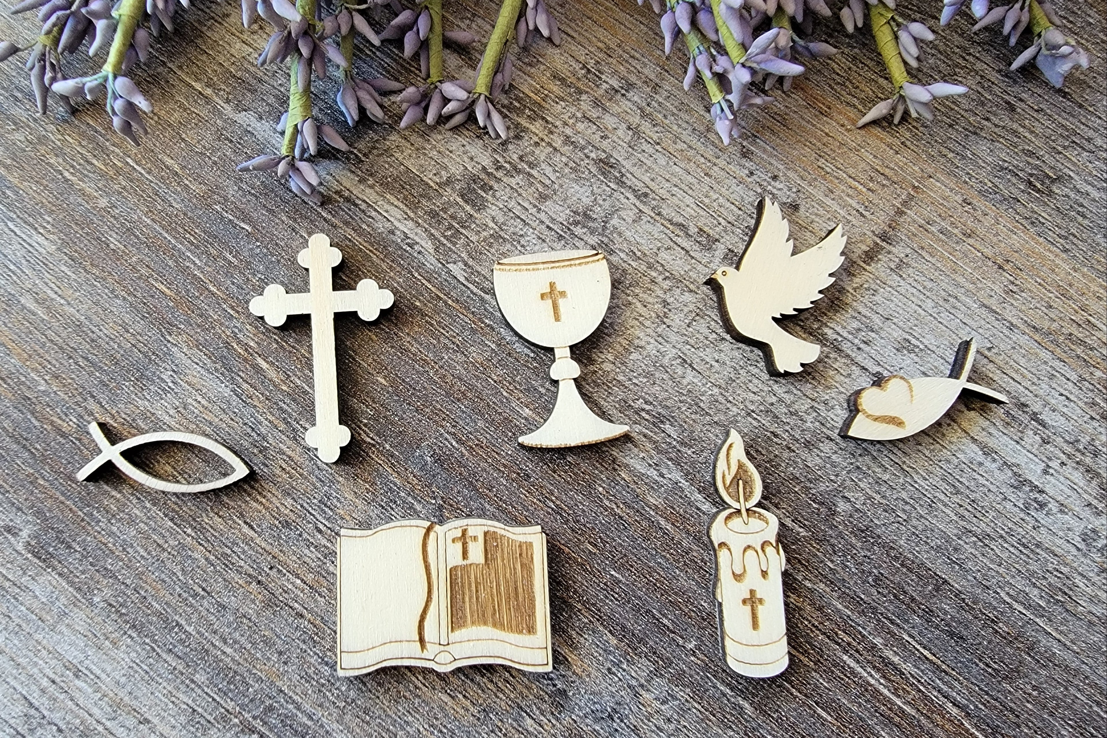 35er Pack Streudeko Christentum "Kommunion"